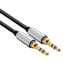 Cable de audio JACK conector de 3,5 mm 1 m