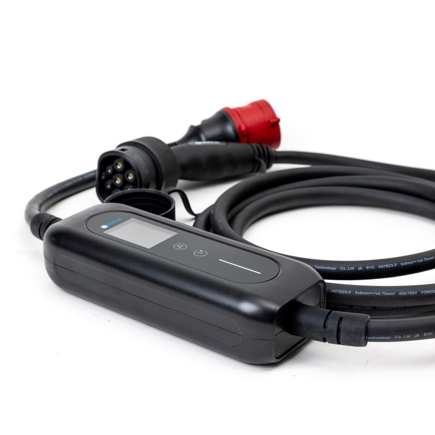 Cable de carga para coches eléctricos tipo 2 5 m 11kW 16A IP54 Tuya
