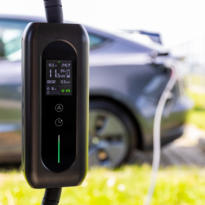 Cable de carga para coches eléctricos tipo 2 5 m 22kW 16A IP54 Tuya