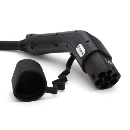 Cable de carga para coches eléctricos tipo 2 5m 11kW 16A IP54 negro