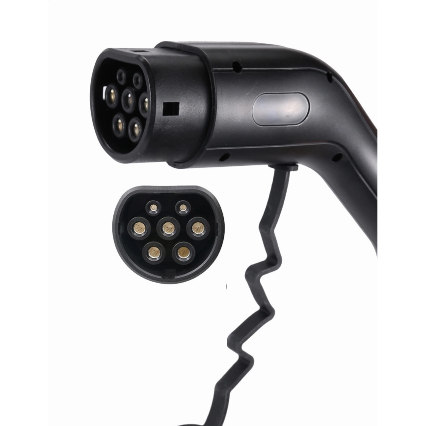 Cable de carga para coches eléctricos tipo 2 7 m 11kW 16A IP55