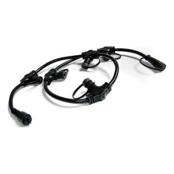 Cable de conexión para exteriores EASY CONNECT 5 conectores 1m IP67