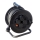 Cable de extensión 50m negro IP44