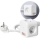 Cable de extensión cubo con interruptor LINEA 3x230V + 4xUSB A/C blanco
