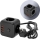 Cable de extensión cubo con interruptor LINEA 3x230V + 4xUSB A/C negro