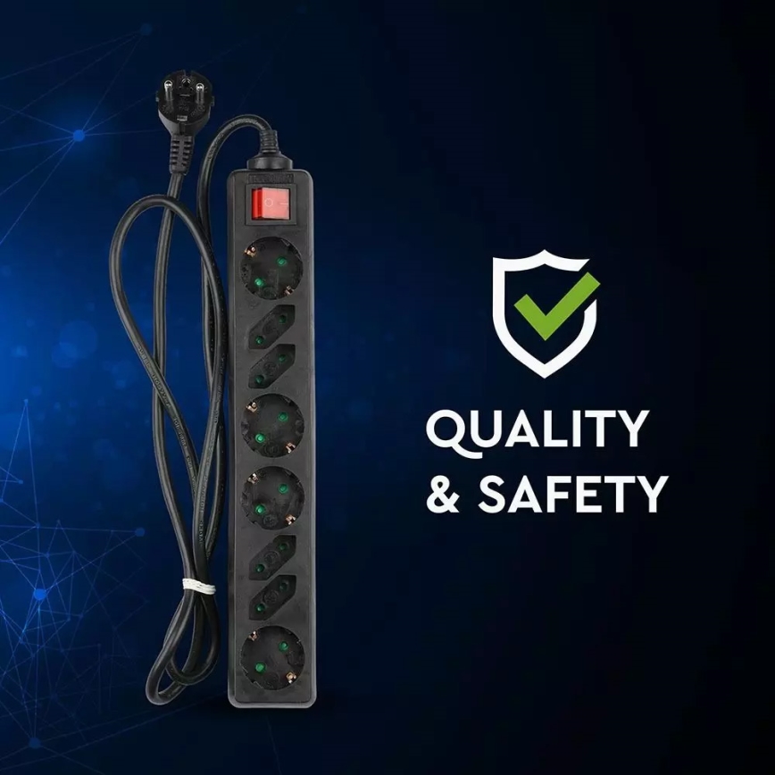 Cable de extensión de 1,5 m con interruptor 8Z