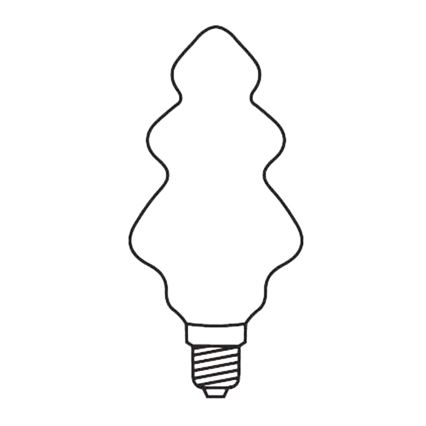 Cadena de navidad TREE 12xE10/20V/230V blanco