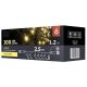Cadena de Navidad de LEDs para exteriores STANDARD 100xLED 2,5m IP44 blanco cálido