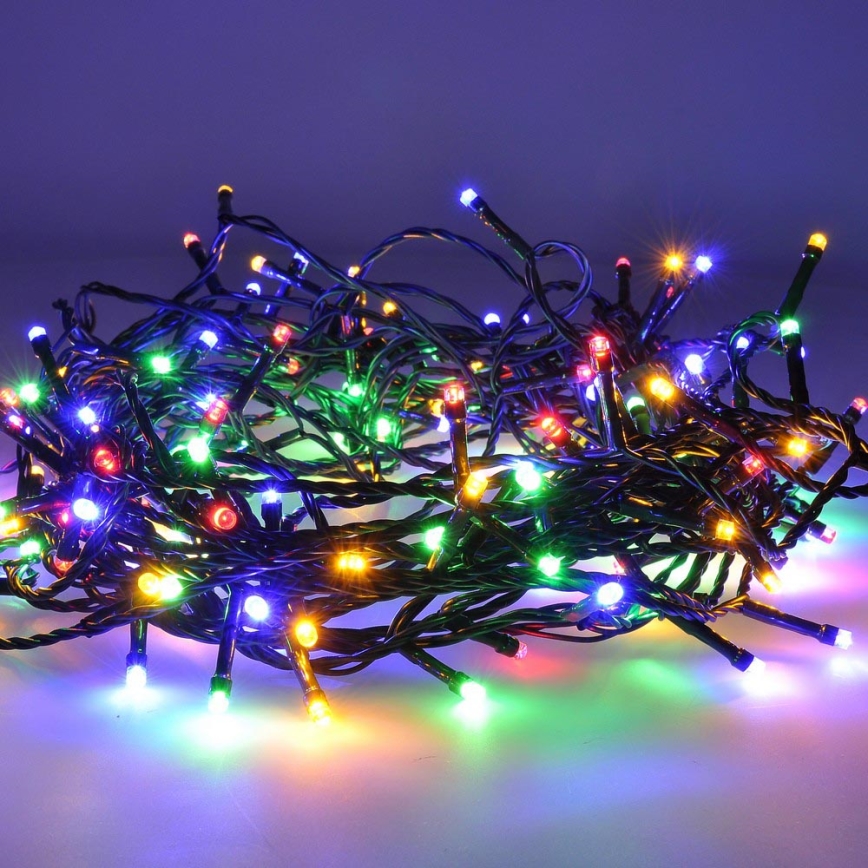 Cadena de Navidad LED 100xLED/8 funciones 13m IP44 multicolor