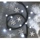 Cadena de Navidad LED 200xLED/11,5m blanco frío