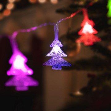 Cadena de Navidad LED 20xLED/3xAA 2,3m multicolor