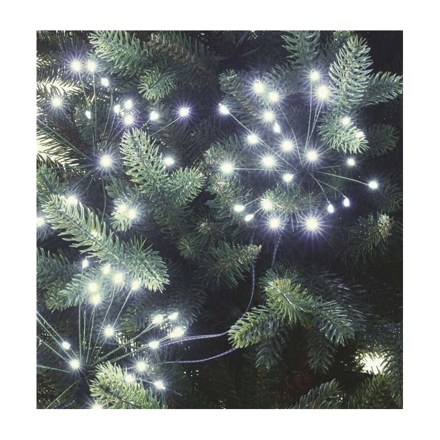 Cadena de Navidad LED 300xLED/8,2m blanco frío