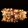 Cadena de Navidad LED 50xLED/2 funkce/3xAA 5,4m blanco cálido