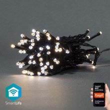 Cadena de Navidad LED 50xLED/8 funciones 10m IP65 Wi-Fi Tuya