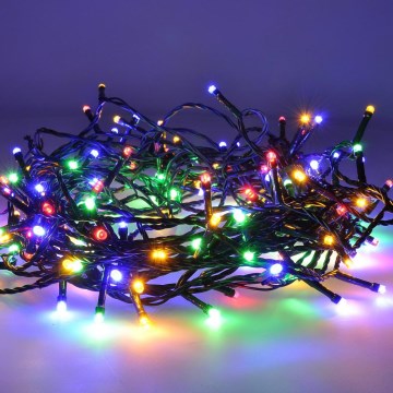 Cadena de Navidad LED 50xLED/8 funciones 8m IP44 multicolor