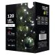 Cadena de Navidad LED para exteriores 120xLED 17m IP44 blanco frío