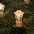 Cadena de Navidad LUCERNA 12xE10/10,7m blanco cálido, fabricada en la UE