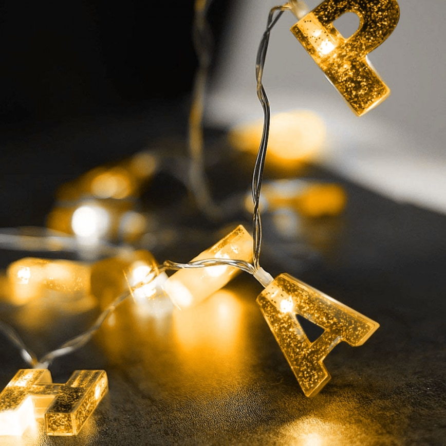 Cadena decorativa LED 13xLED 2,16m blanco cálido
