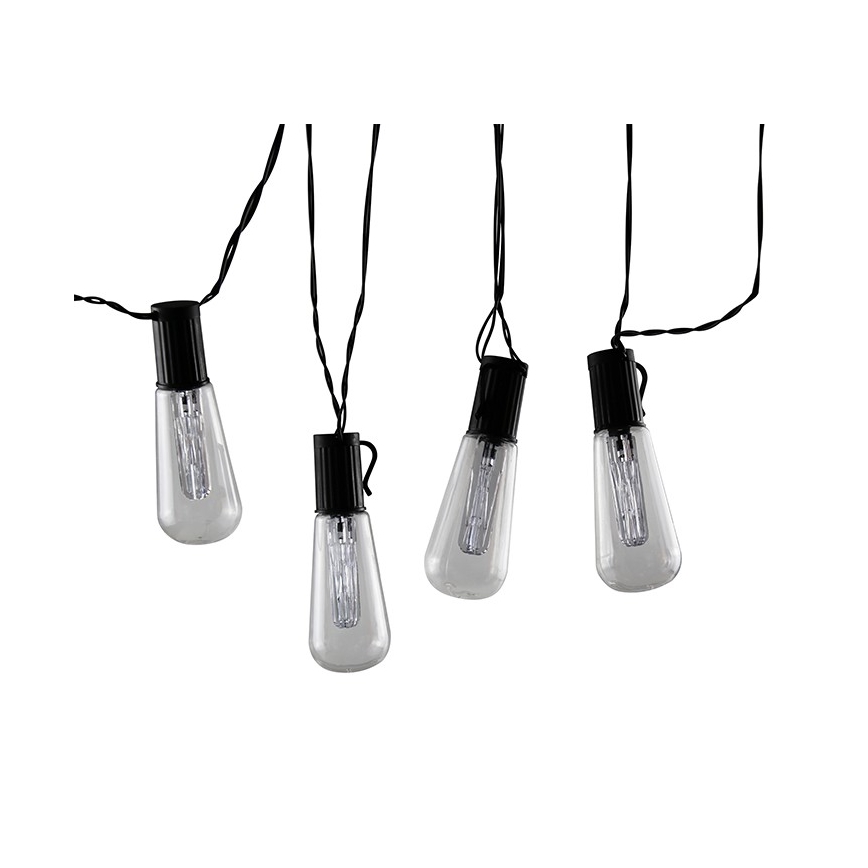 Cadena decorativa LED EDISON 2.65 m 10xLED/2xAA