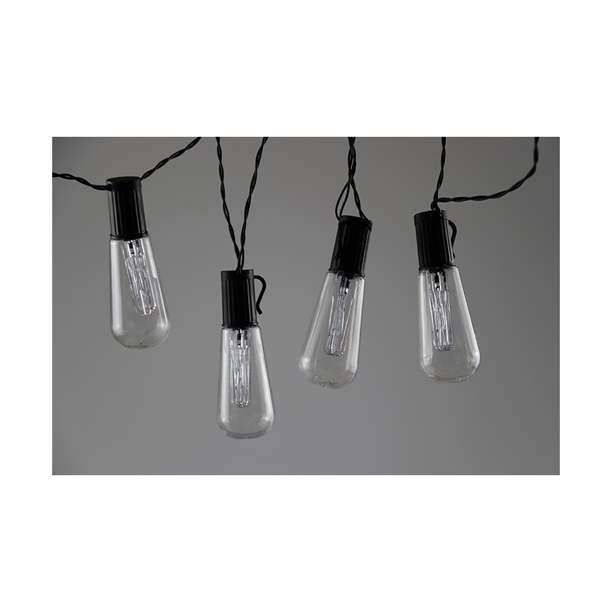 Cadena decorativa LED EDISON 2.65 m 10xLED/2xAA