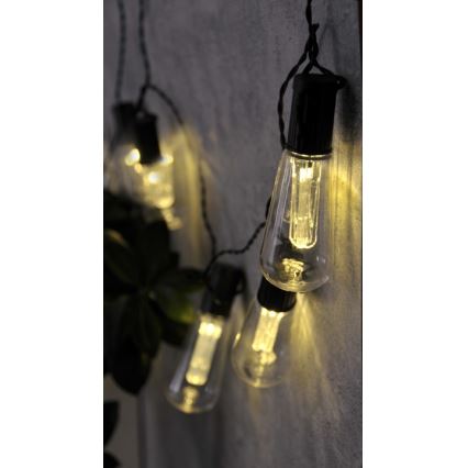 Cadena decorativa LED EDISON 2.65 m 10xLED/2xAA