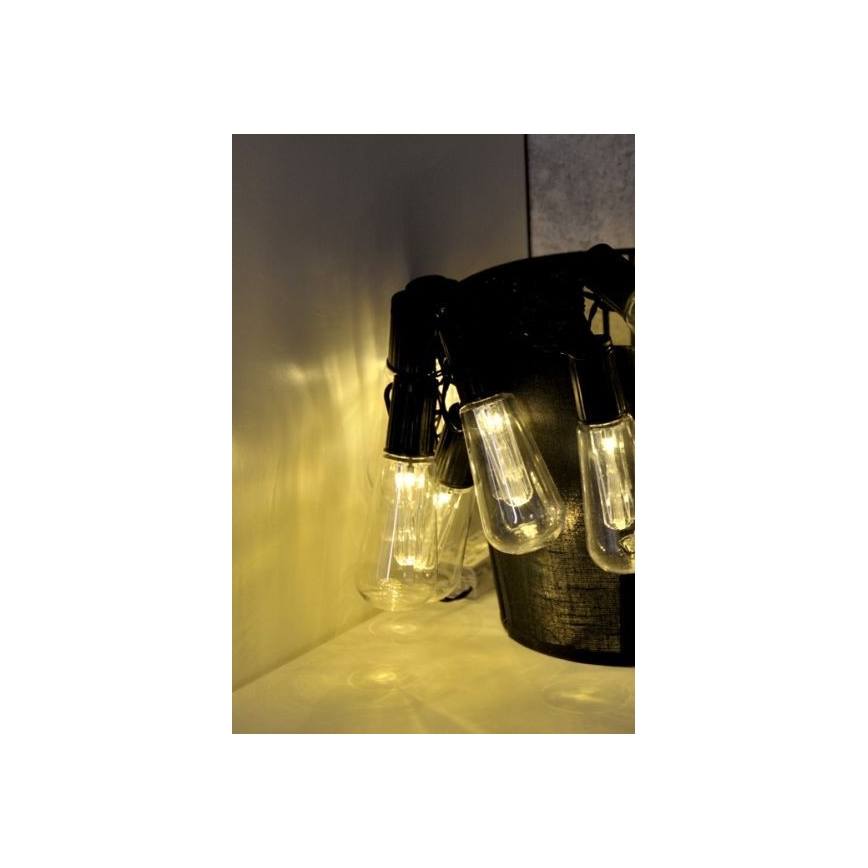 Cadena decorativa LED EDISON 2.65 m 10xLED/2xAA