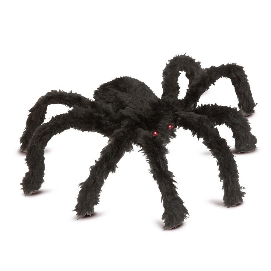 Cadena decorativa LED HALLOWEEN LED/5V/8 funciones telaraña + mando a distancia