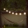 Cadena decorativa LED para exteriores GUIRNALDA STONO 10xLED/10W/230V 6m IP67