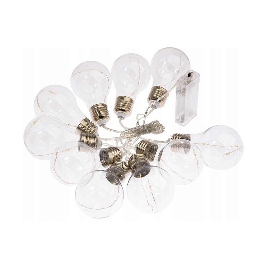 Cadena decorativa LED SMOLDER 2,1 m 10xLED/2xAA