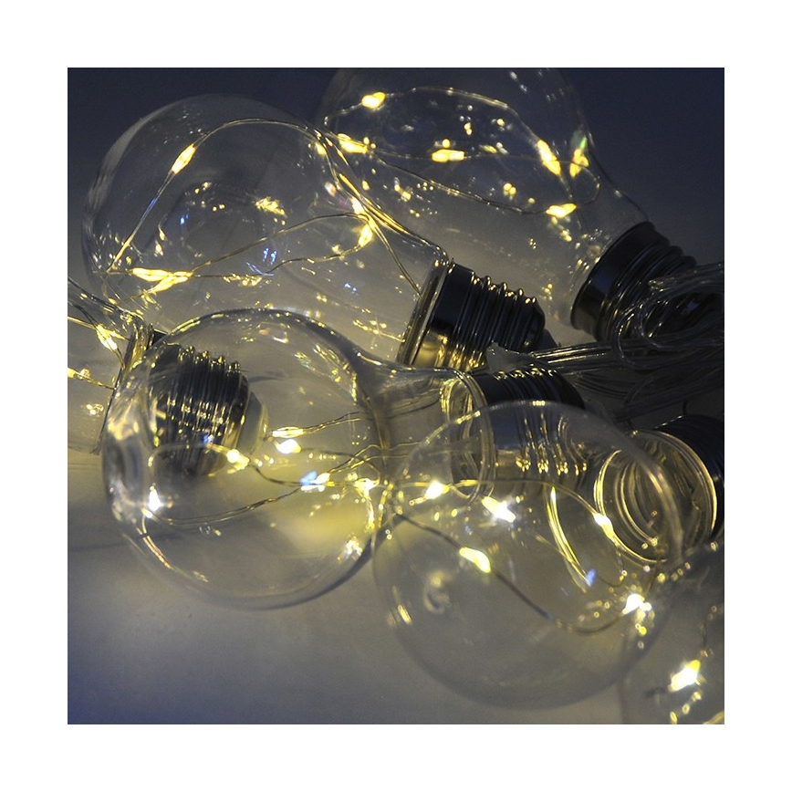 Cadena decorativa LED SMOLDER 2,1 m 10xLED/2xAA