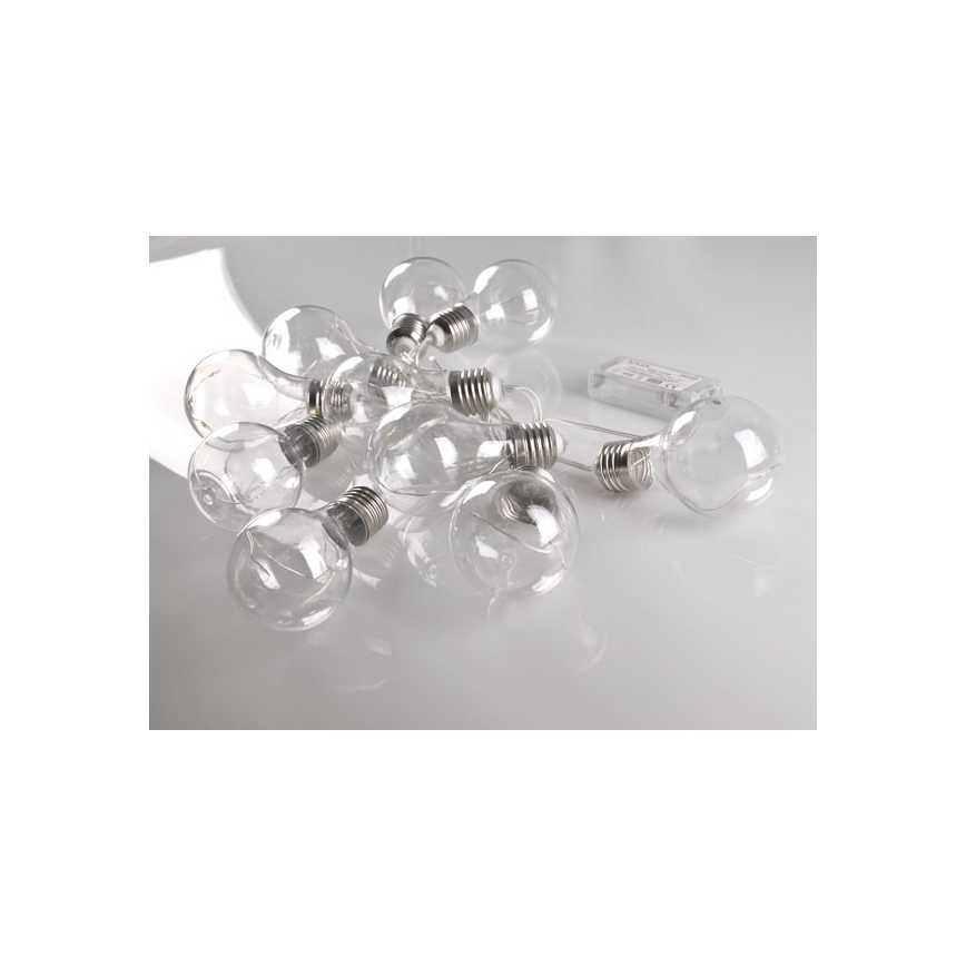 Cadena decorativa LED SMOLDER 2,1 m 10xLED/2xAA