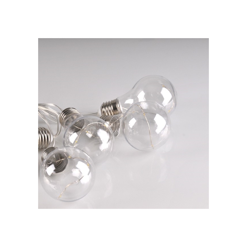 Cadena decorativa LED SMOLDER 2,1 m 10xLED/2xAA