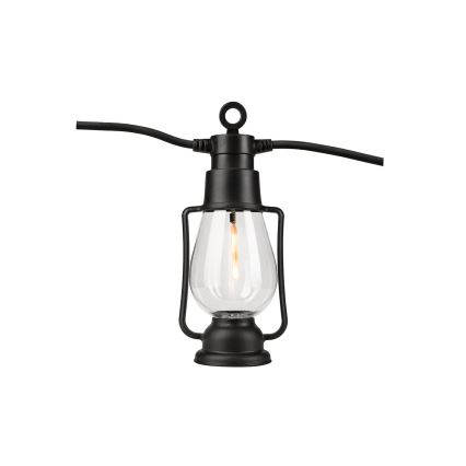 Cadena decorativa para exterior GARLAND 10xLED 10m IP44 blanco cálido