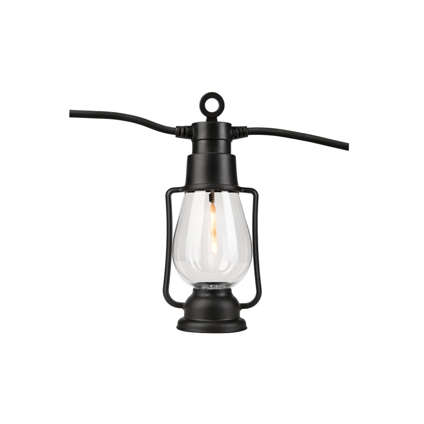 Cadena decorativa para exterior GARLAND 10xLED 10m IP44 blanco cálido