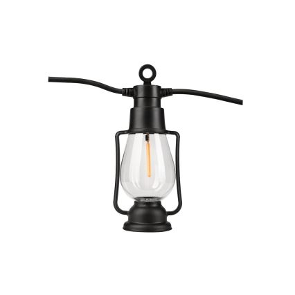 Cadena decorativa para exterior GARLAND 10xLED 10m IP44 blanco cálido