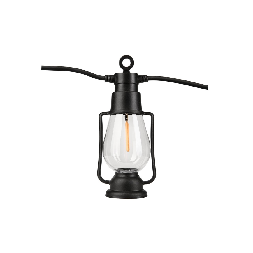 Cadena decorativa para exterior GARLAND 10xLED 10m IP44 blanco cálido
