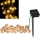 Cadena decorativa solar LED BUBBLE GLASS 20xLED/8 funciones 4,85 m 600 mAh IP44 blanco cálido