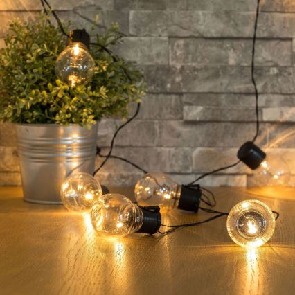 Cadena decorativa solar LED LED/1,2V 300 mAh 3,8 m IP44