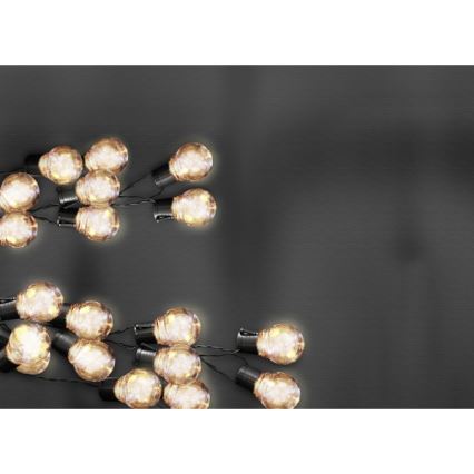 Cadena decorativa solar LED LED/1,2V 300 mAh 3,8 m IP44