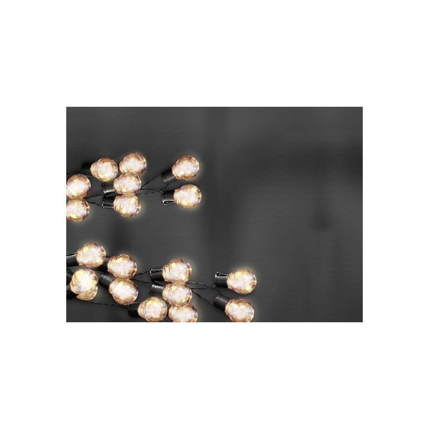 Cadena decorativa solar LED LED/1,2V 300 mAh 3,8 m IP44