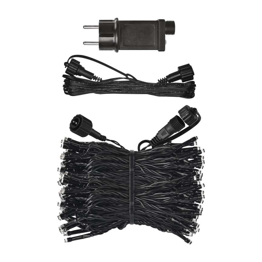 Cadena LED de Navidad para exteriores 100xLED/15m IP44 multicolor