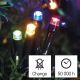 Cadena LED de Navidad para exteriores 120xLED/8 modos 17m IP44 multicolor