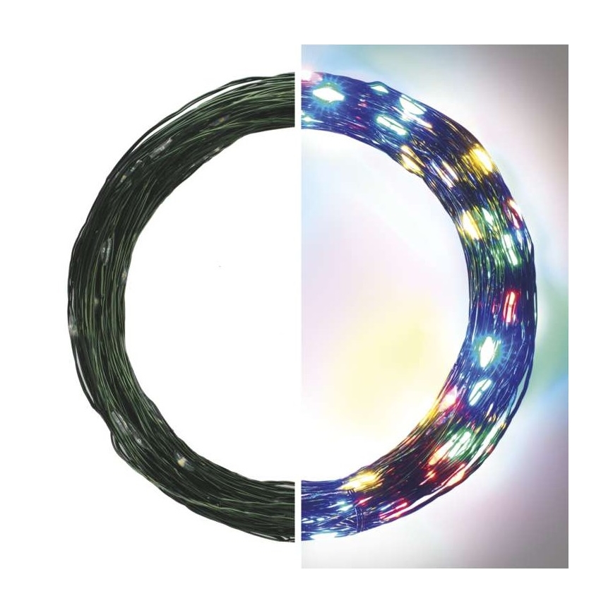 Cadena LED de Navidad para exteriores 150xLED/20m IP44 multicolor