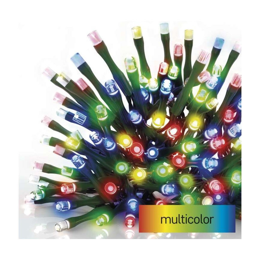 Cadena LED de Navidad para exteriores 180xLED/23m IP44 multicolor
