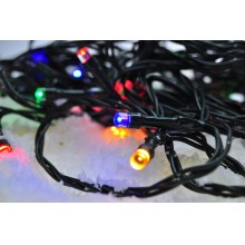 Cadena LED de Navidad para exteriores 200xLED/8 funkcí IP44 25m multicolor