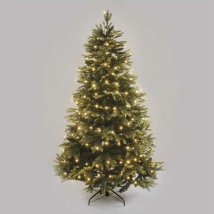 Cadena LED de Navidad para exteriores 240xLED/8 módů 29m IP44 blanco cálido