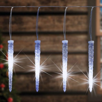 Cadena LED de Navidad para exteriores 360xLED 10,6m IP44 blanco frío