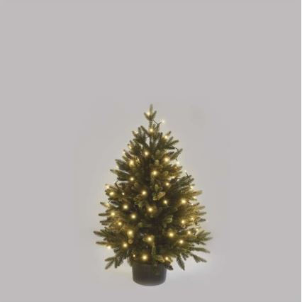 Cadena LED de Navidad para exteriores 40xLED/9m IP44 blanco cálido