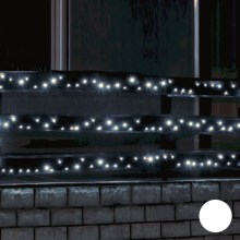 Cadena LED de Navidad para exteriores 500xLED 35m IP44 blanco frío