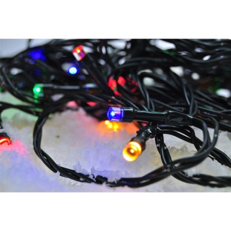 Cadena LED de Navidad para exteriores 50xLED/8 funkcí 8m IP44 multicolor